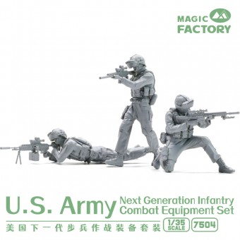 Magic Factory 7504 U.S.Army Next Generation Infantry Combat Equipment Resin Set 1:35