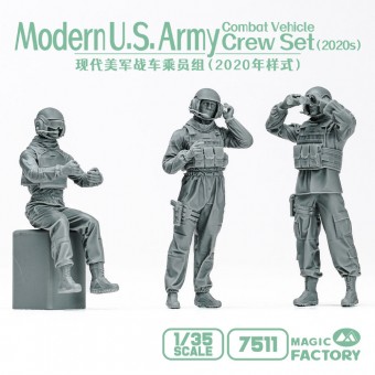 Magic Factory 7511 Modern U.S. Army Combat Vehicle Crew Set 2020 1:35