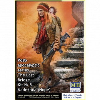 Master Box Ltd. MB24077 Nadezhda Hope Post-apocalyptic series The Last Bridge 1:24