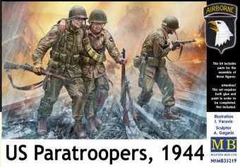 Master Box Ltd. MB35219 US Paratroopers, 1944 1:35
