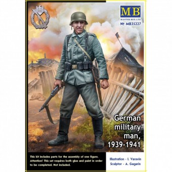 Master Box Ltd. MB35227 German military man, 1939-1940 1:35