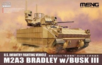 Meng 72-005 U.S. Infantry Fighting Vehicle M2A3 Bradley w/BUSK III 1:72