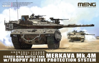 Meng 72-006 Israeli Main Battle Tank Merkava Mk.4M w/Trophy Active Protection System 1:72