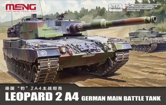 Meng 72-009 German Main Battle Tank Leopard 2A4 1:72