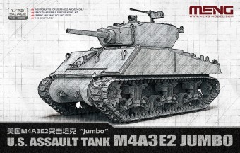 MENG-Model 72-020 U.S. Assault Tank M4A3E2 Jumbo 1:72