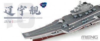 Meng PS-010s Aircraft Carrier Liaoning (Pre-colored Edition) 1:700