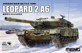 Meng TS-055 German Main Battle Tank Leopard 2A6 1:35