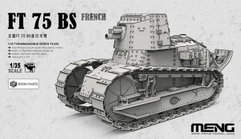 Meng TS-059 French FT 75 BS (incl. resin parts) 1:35