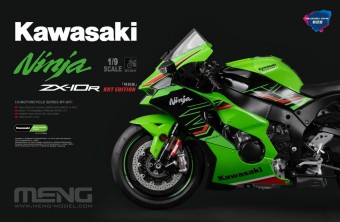Meng MT-007t Kawasaki Ninja ZX-10R KRT Edition (Pre-colored Edition) 1:9
