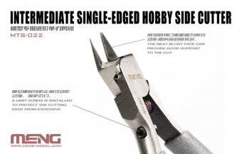 MENG MTS-022 Intermediate Single-edged Hobby Side Cutter 