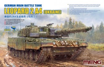 Meng TS-058 German Main Battle Tank Leopard 2A4 (Ukraine) 1:35