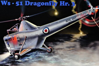 Micro Mir  AMP AMP48004 WS-51 Dragonfly Hr.3 Royal Navy 1:48