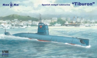 Micro Mir  AMP MM144-022 Spanish Submarine Tiburon 1:144
