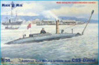 Micro Mir  AMP MM35-026 CSS David torpedo boat American Civil War-era 1:35