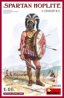 MiniArt 16012 Spartan Hoplite. V CENTURY B.C. 1:16