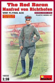 MiniArt 16032 Red Baron. Manfred von Richthofen.WW1 Flying Ace 1:16