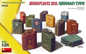 MiniArt 24002 Jerrycans 20L German Type 1:24