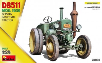 MiniArt 24005 German Industrial Tractor D8511 Mod. 1936 1:24