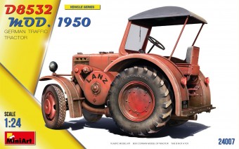 MINIART 24007 1:24 German Traffic Tractor D8532  Mod.1950