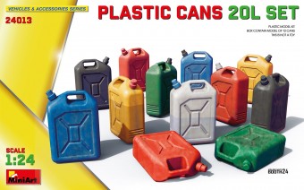MiniArt 24013 1:24 Plastic Cans 20L Set