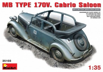 MiniArt 35103 MB TYPE 170V Cabrio Saloon 1:35