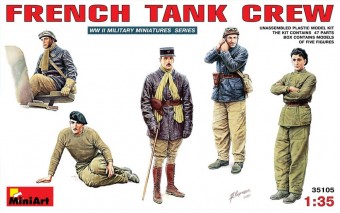 MiniArt 35105 French Tank Crew 1:35