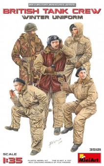 MiniArt 35121 British Tank Crew (Winter Uniform) 1:35