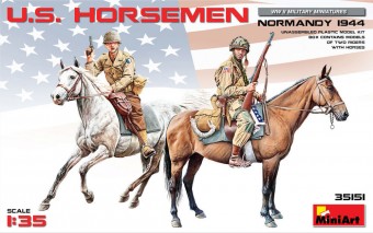 MiniArt 35151 U.S. Horsemen. Normandy 1944 1:35