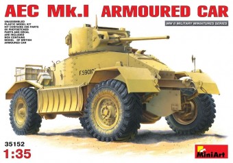 MiniArt 35152 AEC Mk 1 Armoured Car 1:35