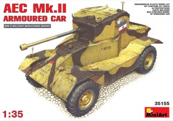 MiniArt 35155 AEC Mk 2 Armoured Car 1:35