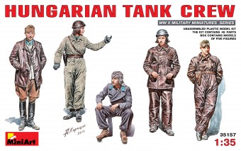 MiniArt 35157 1:35 Hungarian Tank Crew - 5 figures