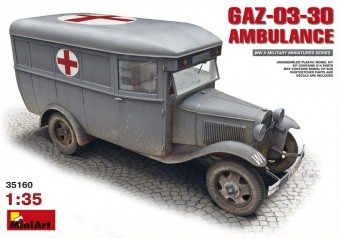 MiniArt 35160 GAZ-03-30 Ambulance 1:35