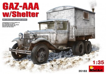 MiniArt 35183 GAZ-AAA with Shelter 1:35