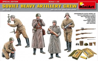 MiniArt 35185 Soviet Heavy Artillery Crew.Special Edition 1:35