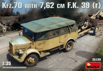 MiniArt 35189 Kfz.70 & 7,62 cm F.K. 39 ( r ) 1:35