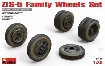 MiniArt 35196 ZIS-5 Family Wheels Set 1:35