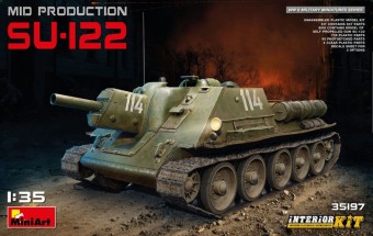 MiniArt 35197 SU-122 (Mid Production) w/ Interior Kit 1:35