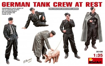 MiniArt 35198 German Tank Crew at Rest 1:35