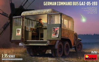 MiniArt 35202 German Command Bus GAZ-05-193 1:35