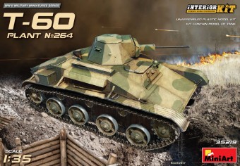 MiniArt 35219 T-60 (Plant No.264,Stalingrad) Interior Kit 1:35