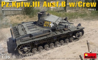 MiniArt 35221 Pz.Kpfw.3 Ausf.B w/Crew 1:35