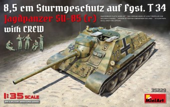 MiniArt 35229 Jagdpanzer SU-85 ( r ) w/Crew 1:35