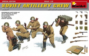 MiniArt 35231 Soviet Artillery Crew.Special Edition 1:35