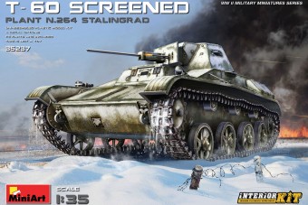 MiniArt 35237 T-60Screened(Pl. No.264,Stalingrad) Interior Kit 1:35