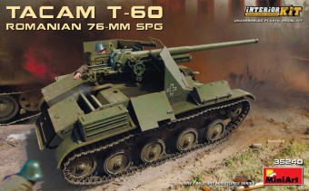 MiniArt 35240 Romanian 76-mm SPG Tacam T-60 Interior Kit 1:35
