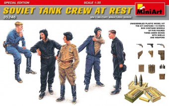 MiniArt 35246 Soviet Tank Crew at Rest.Special Edition 1:35
