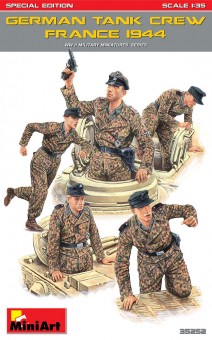 MiniArt 35252 German Tank Crew (France 1944). Special Edition 1:35