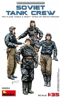 MiniArt 35254 Soviet TankCrew(forFlameTanks&HeavyTanksofBreak) 1:35