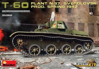 MiniArt 35260 T-60 (Plant N.37) Prod.Spring 1942. Interior Kit 1:35