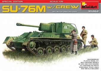 MiniArt 35262 SU-76M w/Crew Special Edition 1:35